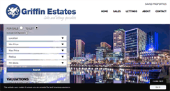 Desktop Screenshot of griffin-estates.com